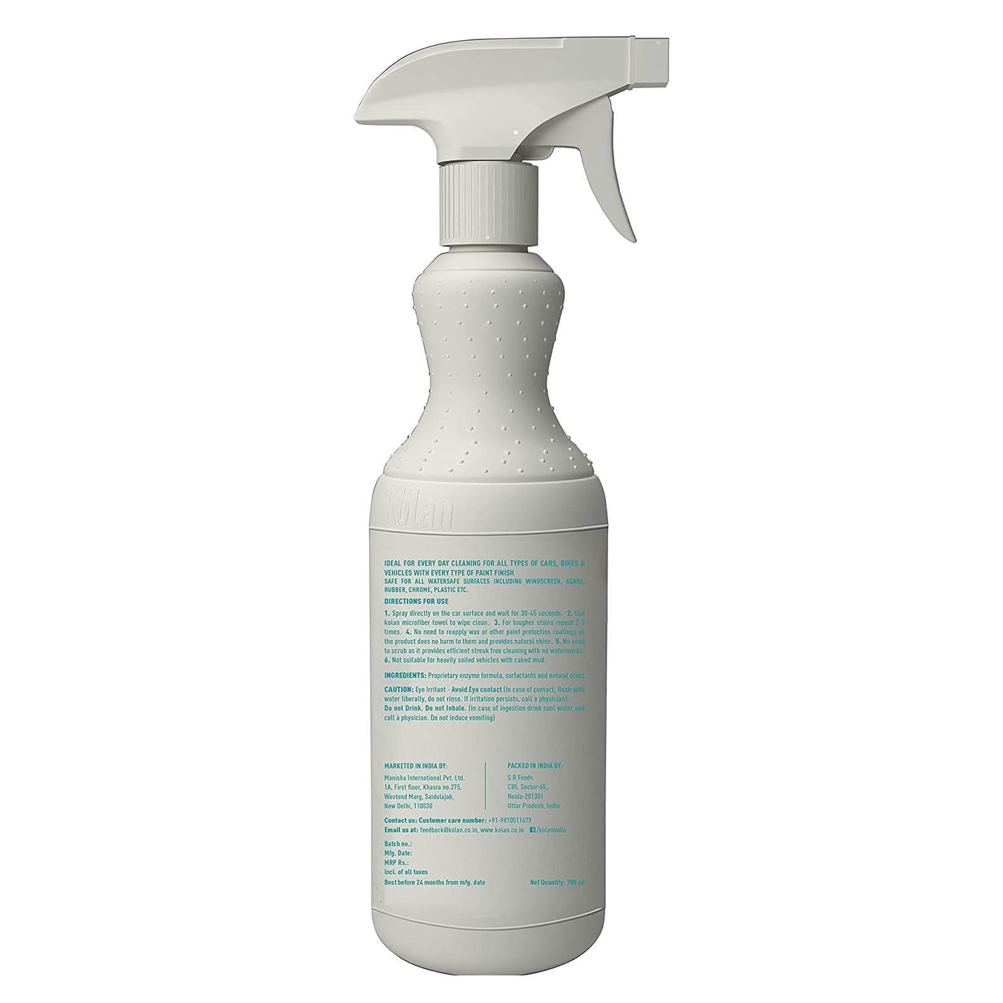 Kolan Waterless Car Eco Wash Nature’s Toughest Cleaner-700ML