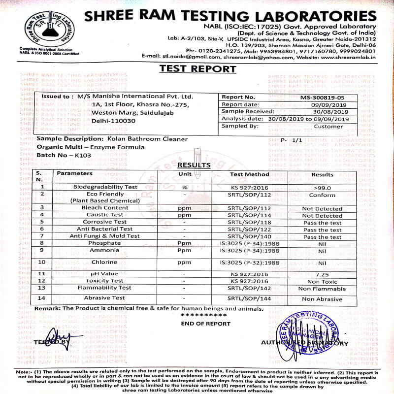 kolan-bathroom-test-report