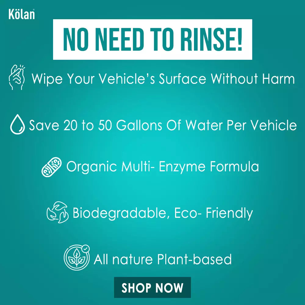 Kolan Waterless Car Eco Wash Nature’s Toughest Cleaner-700ML