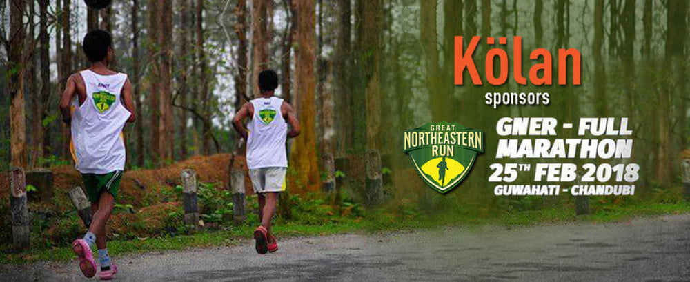 Kolan sponsors GNER Marathon, Guwahati, 2018 as hygiene partners
