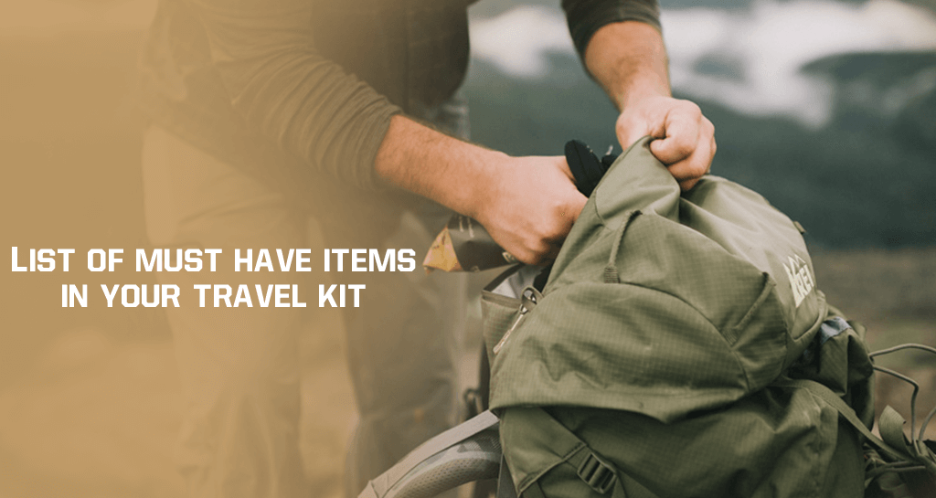 5 essentials to pack when travelling
