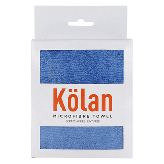 Kolan Microfiber Multipurpose Towel and Cleaning Cloth– 40x40Cm - 2 Towel/Pack (Extra Large) - Blue