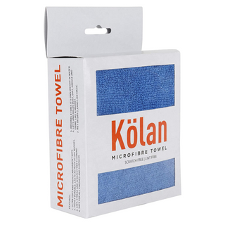 Kolan Microfiber Multipurpose Towel and Cleaning Cloth– 40x40Cm - 2 Towel/Pack (Extra Large) - Blue