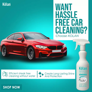 Kolan Waterless Car Eco Wash Nature’s Toughest Cleaner-700ML