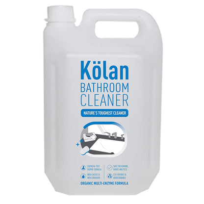 Kolan Organic Enzyme Based Bathroom Cleaner 5L Can