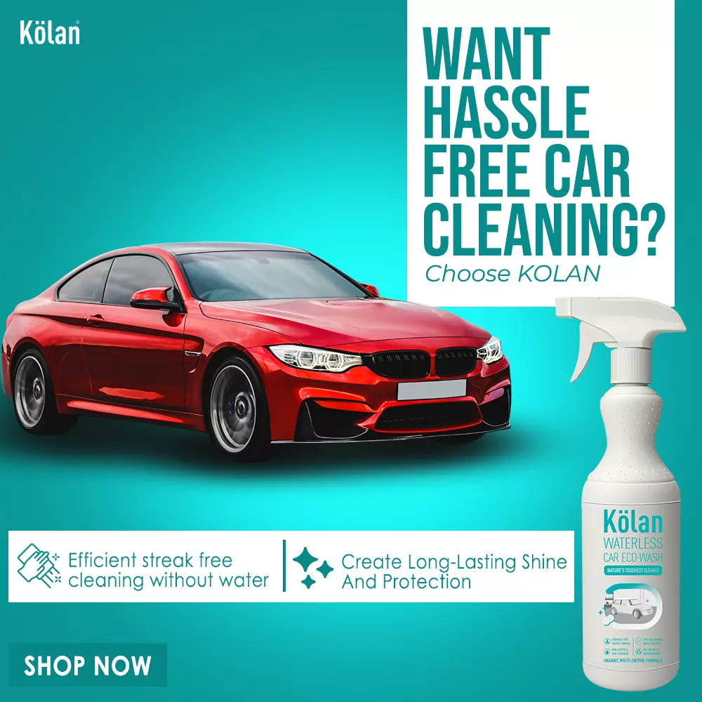
                  
                    Kolan Waterless Car Eco Wash Nature’s Toughest Cleaner-700ML
                  
                